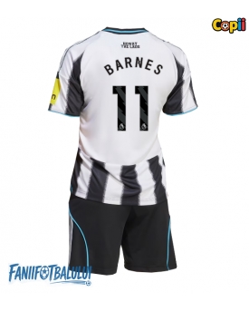 Newcastle United Harvey Barnes #11 Echipament de Fotbal Replică 2025-26 Copii Acasa (+ Șorturi)